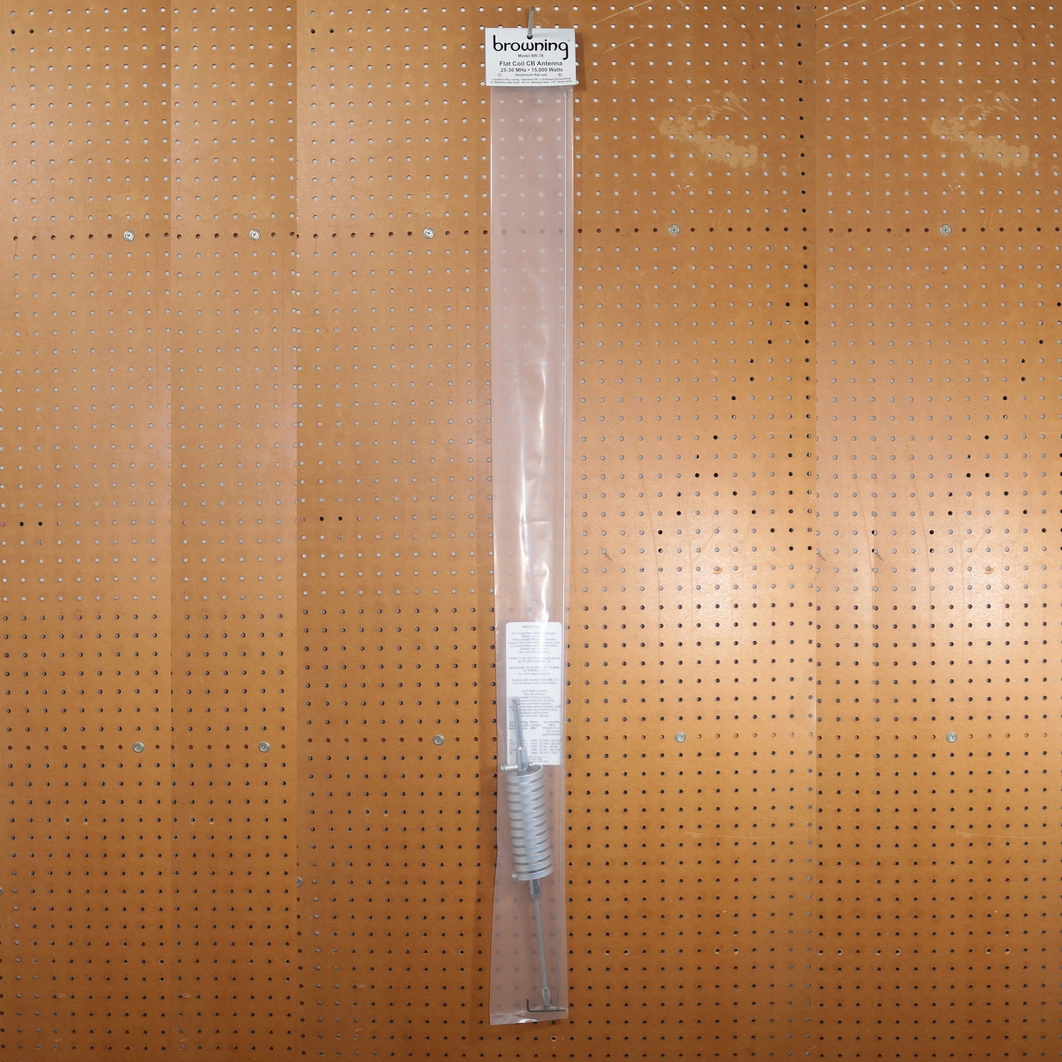 Browning 15,000-Watt High-Performance 25 MHz to 30 MHz Broad-Band Flat-Coil CB Antenna, 63 Inches Tall