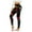 Coffee, variant on TJAZFJPA Womens Leggings Tummy Control Capri Women Casual Print Tights Leggings Control Yoga Sport Leggings for Women High Waisted Leggings Womens Leggings Butt Lifting Flare Stirrup Leggings Women