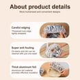 thumbnail image 2 of Aluminum Foil Bowl Cover Food Wrap Kitchen Tools Fresh Keeping Bowl Lids Food Storage Covers for Home Camping Kitchen Picnics- 10pcs, 2 of 8