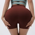 thumbnail image 2 of YDLCAFD Valentine's Day New Waist Yoga Shorts With Thread High Waist And Lift Split Pants L, 2 of 5