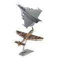 thumbnail image 1 of 2x 1:72 Rafale France Fighter y JU87 Room Decor, 1 of 9