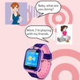 thumbnail image 3 of Reloj inteligente para niños, pantalla táctil, ubicación, fotografía, teléfono, reloj (rosa) Ndcxsfigh  Para estrenar, 3 of 8