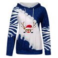 thumbnail image 4 of Jersey cálido de invierno para mujer, sudaderas informales de manga larga, prendas de vestir con capucha y cordón a la moda con bolsillos Pompotops gfhjh7910, 4 of 4