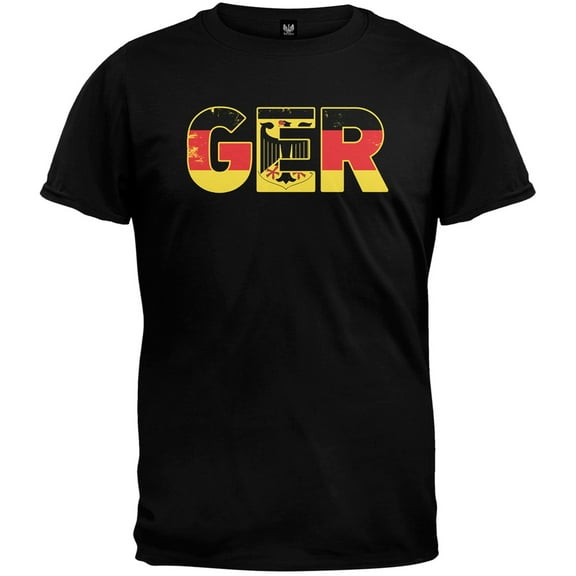 World Cup GER Germany Distressed T-Shirt - 2X-Large
