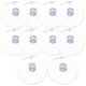 thumbnail image 4 of 100 Uds pequeños accesorios de ventosa ventosas anticolisión almohadillas de suspensión para vidrio plástico, 4 of 5