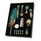 thumbnail image 1 of Juego de pluma y tinta vintage Pluma de pluma de metal elegante, 1 of 8