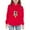 Z1-Red-kids hoodies sweatshirts, variant on Toddler Girls Graphic Hoodies 2-7Y Long Sleeve Warm Pullover Funny Cute Fall Sweatshirts Casual Loose Hoodies for Kids