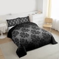 thumbnail image 3 of Homewish Bohemian Damask 2pcs Bedding Comforter Set for Teens Female Men,Exotic Style Twin Comforter Sets,Traditional Floral Breathable Bedding Set,Breathable Home Decor,Reversible, 3 of 8