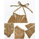 thumbnail image 4 of Conjunto de atuendo CHICME para mujer, top corto de ganchillo con pantalones, 4 of 7