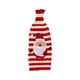 thumbnail image 1 of Billuyoard Cubierta de botella de vino Navidad Santa Claus Elk de comedor en casa Ropa de rayas tejidas elásticas Banda de champán Kits de decoración para fiestas Papá Noel NO1, 1 of 6