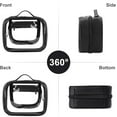 thumbnail image 2 of LHSHID Travel Toiletry Bag TSA Approved Makeup Bag Clear 2 Layer Cosmetic Bag with Handle Waterproof Transparent Makeup Organizer, 2 of 6