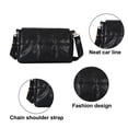 thumbnail image 3 of Bolso casual de un solo hombro, bolso de mensajero de PU, bolso de mensajero para mujer, bolso clásico, 3 of 6