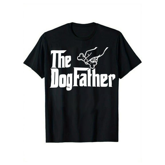 2 Pack Cotton T-Shirts for Men Father's Day Tops Short Sleeve Crew Neck Basic Summer Graphic Tee Tops Boys Casual Loose Shirts Black M