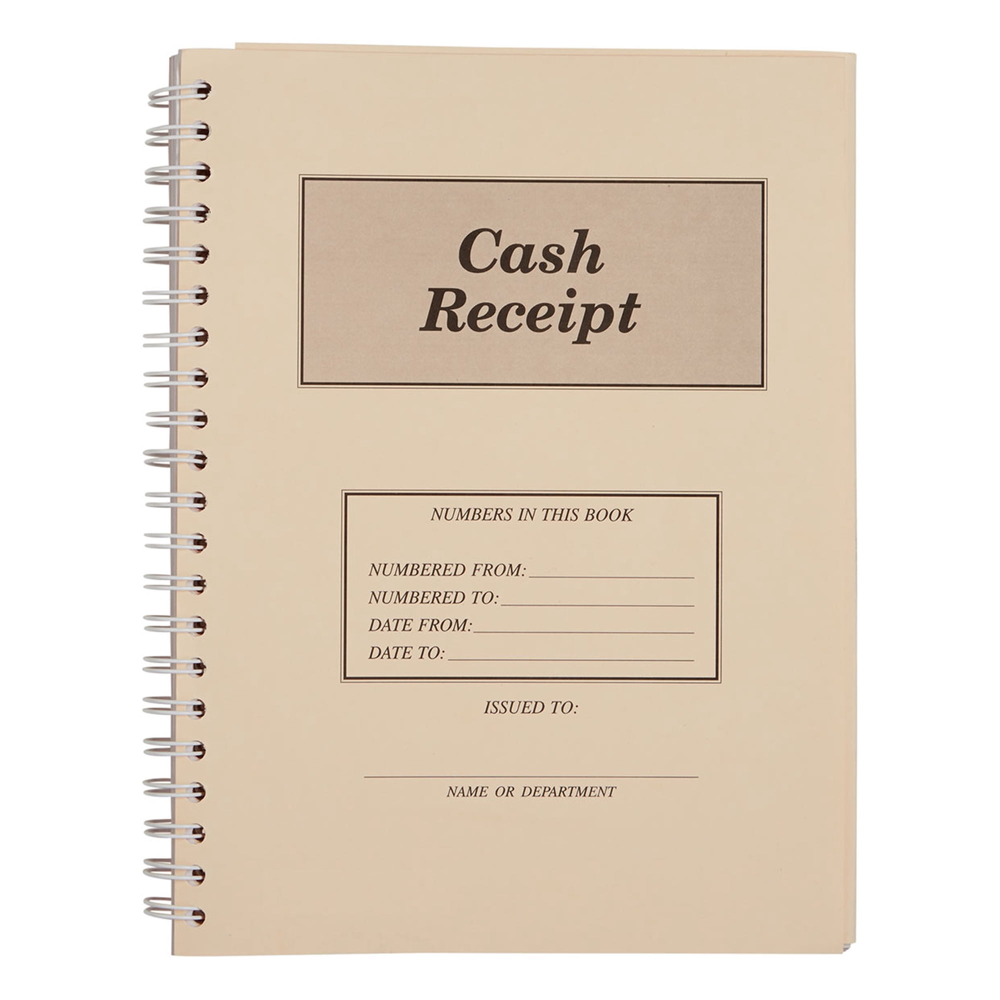 3-Part Cash Receipt Book - Receipts for Payments (Book of 200)- Receipt Book 3 Part Carbonless - Professional Rent Receipt Book with Perforated Pages - Multiuse Receipt Books for Business Transactions