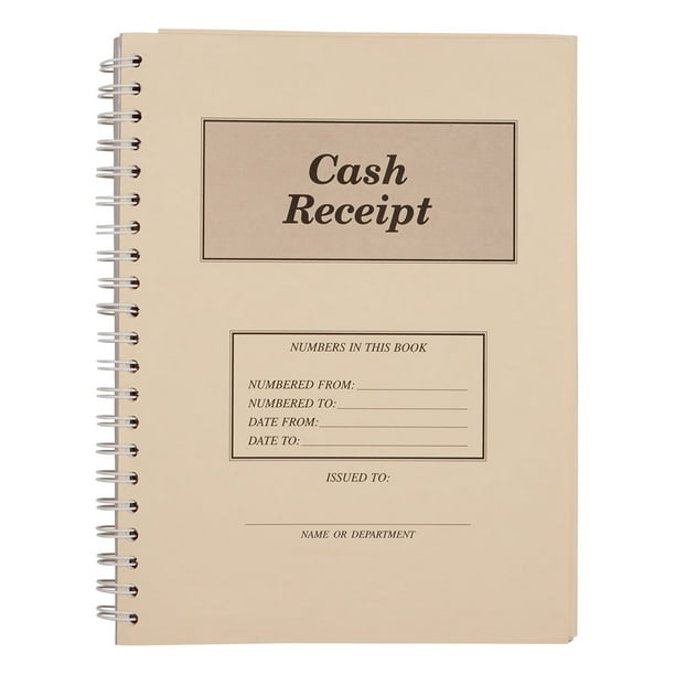 3-Part Cash Receipt Book - Receipts for Payments (Book of 200