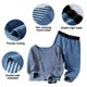 thumbnail image 3 of 1. Duplica la elasticidad para dar a los bebés más espacio para crecer. Los conjuntos de pijamas de dos piezas para niños tienen un ajuste ceñido y no pierden su suavidad y elasticidad después de, 3 of 5