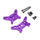 thumbnail image 3 of Amortiguadores delanteros y traseros para coches RC, accesorios para coches RC a escala 1/14, piezas de reparación resistentes y fáciles de usar. Púrpura, 3 of 9