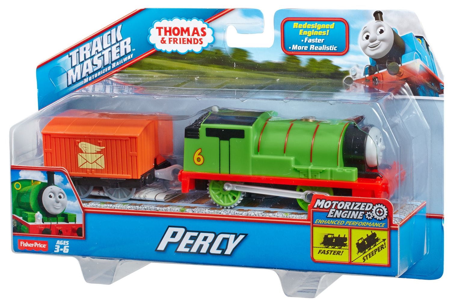 Thomas & Friends Trackmaster Motorized Percy Engine