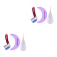 thumbnail image 3 of Maytalsory Shaver Shaping Tool for and Pubic Skin Hair Moon 2Set, 3 of 6