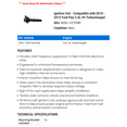 thumbnail image 2 of Ignition Coil - Compatible with 2010 - 2012 Ford Flex 3.5L V6 Turbocharged 2011, 2 of 2