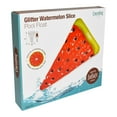 thumbnail image 7 of CocoNut Float: Glitter Watermelon Slice Pool Float - 74"x44" Water Inflatable Lounge, Anti-Leak, Durable, Connectible, 7 of 7