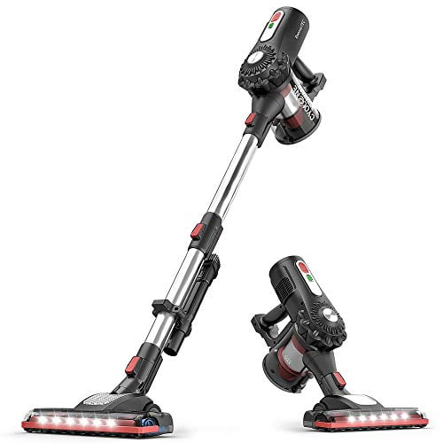 ROOMIE TEC Dylon Cordless Stick Vacuum Cleaner, 2 in 1 Handheld Vacuum with 120W Suction Power