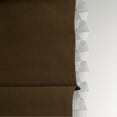 thumbnail image 3 of Taylor & Olive  Halfway Chocolate Insulating Cordless Roman Shade 16 - 29 Inches 22 x 72, 3 of 5