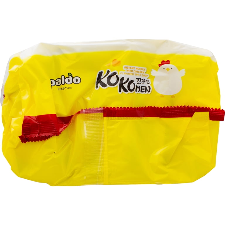 2 pack) Paldo Kokomen Spicy Chicken Instant Noodle, 21.15 oz, 5