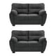 thumbnail image 1 of Sala 2-2 TRINITY Monza 2 Piezas (Love Seat, Love Seat) Gris Carbón Para Sala, 1 of 5