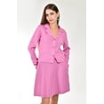 thumbnail image 5 of Conjunto falda y sueter con cinto Roman Fashion /Juvenil, 50217 (Rosa) rosa G, 5 of 5