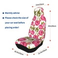 thumbnail image 6 of Haiem Rose Flowers Printed Car Seat Covers Set of 2, Universal Fit Car Seat Covers,Protective Seat Covers,Comfortable Car Seat Covers, Easy Installation Seat Covers, Vehicle Seat Covers, 6 of 9