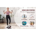 thumbnail image 2 of Naipo Mini Steppers for Exercise Workout Stepper Exercise Machine Stepperwith LCD Monitor with Resistance Bands Exercise Step Aerobic Stepper Stair Stepper Indoor, 2 of 9