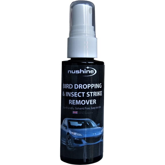 Nushine Bird Dropping and Insect Strike Remover Spray 50ml (Eco-friendly formula)