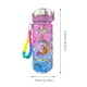 thumbnail image 2 of Botella de agua para niños de 600 ml, pegatinas de diamantes DIY, regalos para botellas para niñas (púrpura), 2 of 9