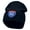 Navy, variant on Interstate Freeway 90 Embroidered 8 Inch Short Beanie - Black OSFM