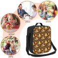 thumbnail image 5 of Disketp Autumn With Pumpkin Harvest Insulated Lunch Bag Lunch Box - Lunch Bag for Men Adult Women, 5 of 7