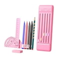 thumbnail image 3 of Estuche de almacenamiento multifunción para lápices, soporte para rotuladores para , adultos y niñas Rosado Baoblaze Estuche, 3 of 8