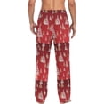 thumbnail image 2 of Hotbar Trees Pajama Pants for Men Lounge Pants Lightweight Men Pajama Bottoms with Drawstring Pockets, 2 of 6