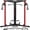 Red Cable Crossover Machine, variant on ALLVIATE Cable Crossover Machine with High and Low Pulley System, Functional Trainer with Pull Up Bars and Optional Bundle, Cable Machine for Home Gym Power Workout,Red