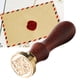 thumbnail image 5 of Sellado de madera sellado de cera mango de madera europeo invitación de boda Retro antigua sellado de cera de felicitación #6, 5 of 8