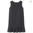 thumbnail image 1 of Vestido De Mujer Sin Mangas Chaleco De Puntos Vestido Suelto De Cuello Redondo Con Volantes, Negro, XL Methold AP002086-22, 1 of 7