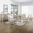 thumbnail image 4 of Steve Silver Gabby Polyester Upholstered Side Chair in Light Brown (Set of 2), 4 of 6