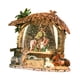 thumbnail image 4 of Bola de nieve navideña con caja musical, escena de Natividad iluminada, adorno de escritorio, decoración navideña para oficina, fiestas, hogar y cocoteros, 4 of 8