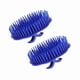 thumbnail image 1 of HAYAN Hair Scalp Brush, 2Pcs Palm Massage Shampoo Brushes, Men Beard Comb Scalp Scrubber Floriated Shower Comb for Washing Hair, Pet Shower Grooming, Salon, Travel, 1 of 1