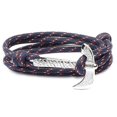 thumbnail image 1 of Nuevas pulseras de ancla de hacha de plata de moda para hombres, abalorios de cuerda de supervivencia 550 Ch,10, 1 of 5