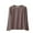 Brown, variant on Womens Long Sleeve Tops Spring Womens Shirts Plus Size Tunic Pullover Oversized Tee Shirts for Women My Items