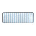 thumbnail image 2 of Dailycode Hallway Runner Rug 2x6 Non Slip Absorbent Soft Floor Mat for Home Kitchen Bedroom Entrance Light Blue and White Stripes, 2 of 7