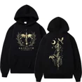 thumbnail image 1 of Basgiath War-Sudadera con capucha de cuarta ala para hombre y mujer, suéter holgado de dragón Retro, ropa de gran tamaño, 1 of 5