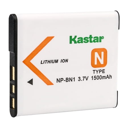 Kastar 1-Pack Battery Replacement for Sony Cyber-shot DSC-TX100V Cyber-shot DSC-TX200V Cyber-shot DSC-W310 Cyber-shot DSC-W320 Cyber-shot DSC-W330 Cyber-shot DSC-W350 Cyber-shot DSC-W360 Camera