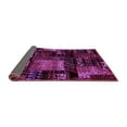 thumbnail image 2 of Ahgly Company Indoor Square Patchwork Purple Transitional Area Rugs, 4' Square, 2 of 4
